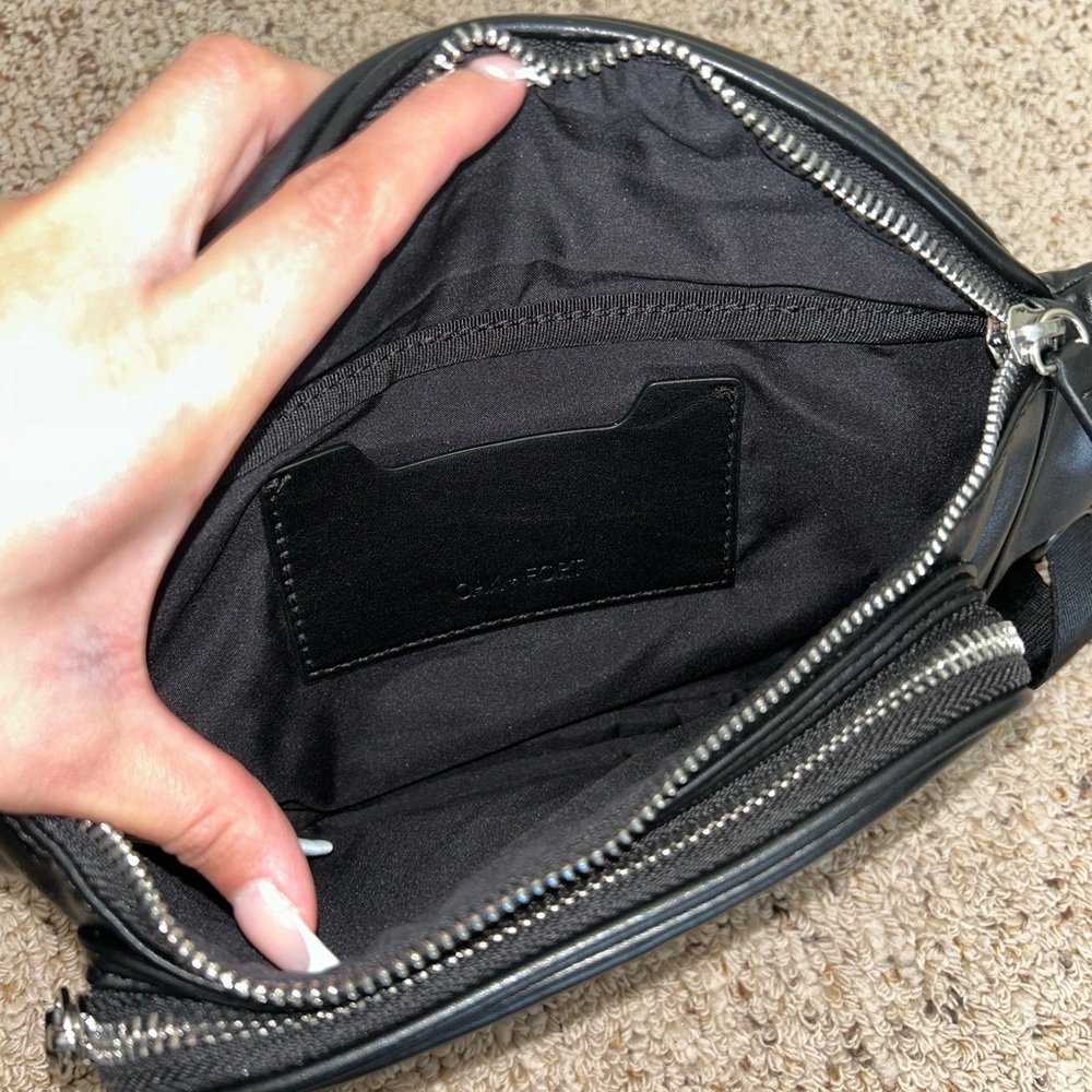 OAK + FORT Vegan Leather Belt Bag - Picture 5 of 8